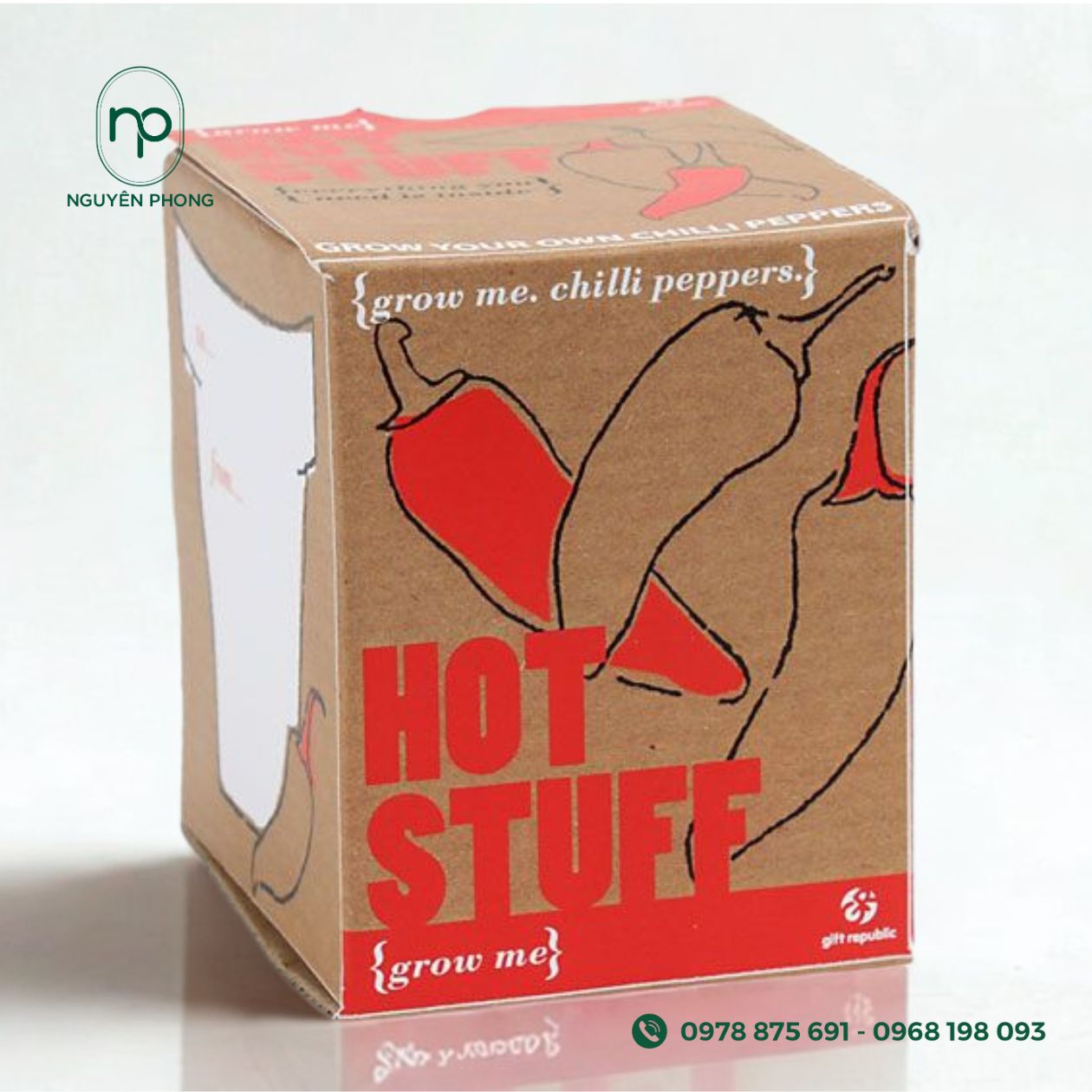 Mẫu thùng carton đựng ớt